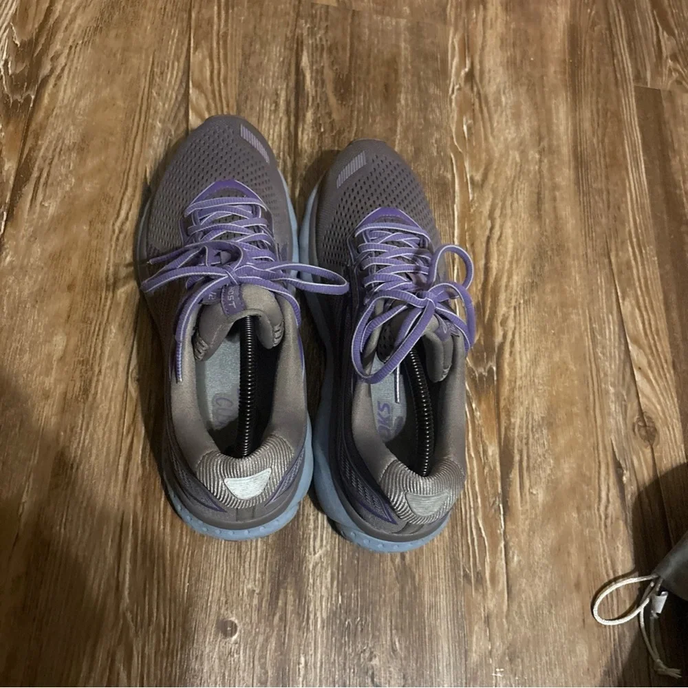 Brooks Ghost 12 Running Shoes Low Top Purple, Women's Size 10, 1203051B097 - Picture 6 of 13